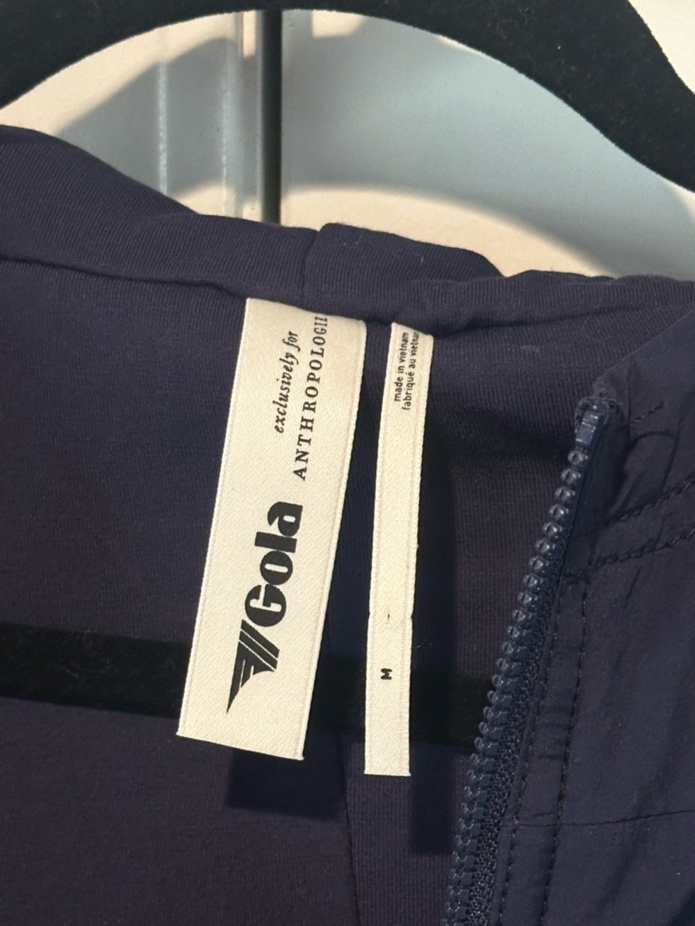 Gola x Anthropologie Sideline Windbreaker Jacket. Sized medium. - Picture 6 of 7